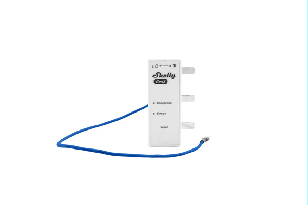 Shelly 3EM Gen3 - 3-Phasen Energiezähler, Stromzähler, inkl. 3x 63A Wandler